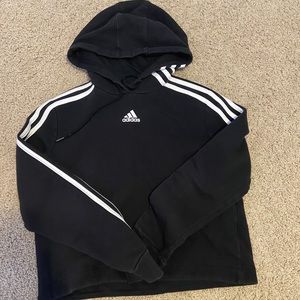 Adidas crop hoodie
